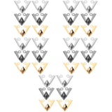 15 Pairs High Heel Tip Covers for Women, Pointed Shoe Toe Protectors, Caps to Prevent Heel Damage V1366-AZ2-W-13573