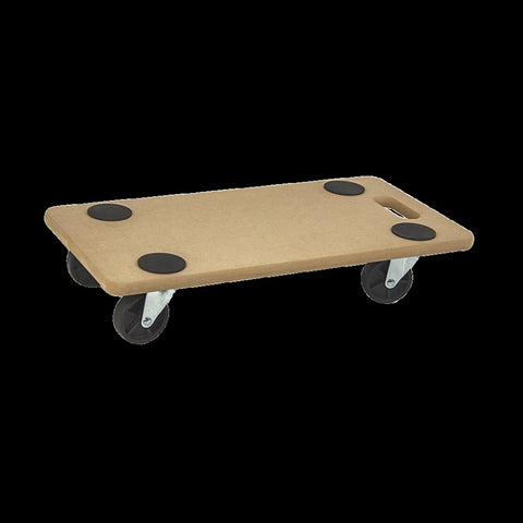 200kg Heavy Duty Hand Dolly Furniture Wooden Trolley Cart Moving Platform Mover V63-837191