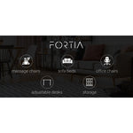 FORTIA Electric Full Body Massage Chair Zero Gravity Recliner Heat Massager Shiatsu Kneading V219-MSGECHFORA7BK