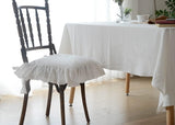 Farmhouse Indoor Chair Cushions for Dining Non-Slip Rocking Chair Cushions with Zipper Ruffled V1188-ZC-DP-236