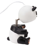 Candle Warmer Lamp Melting Wax Lamp Cute Panda Robot Shape with Timer Metal Frame G10 Bulb Candle V1294-YM0901-3119230105911