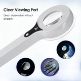 Wood's Lamp Skin Detector, One-Button Start with No Warm-Up, Clear Observation at 10cm Distance, LED V1232-WDJ-001