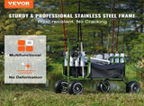 Beach Fishing Cart, 136kg Load Capacity, Foldable Fish and Marine Cart with Four 280mm Big Wheels V952-SLKYJCKZD000GFIOEV0