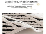 Black Plush Pet Bed Mat - 60 x 80 cm Polyester Fibre - Thickened Soft Cushion, Scratch Resistant V888-ELOSUNG47417