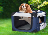 Pet Carrier Bag Dog Puppy Spacious Outdoor XL X-Large PT1046-XL-BL