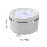 Cordless Fruit and Vegetable Cleaner Device Portable Food Purifier Machine for Removing Residue on V1192-AZ-W-24146