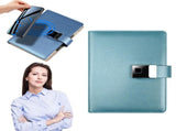 Intelligent Fingerprint Unlocking Notebook Mobile Wireless Charging Notebook A5 Loose Business V1366-AZ2-W-24151