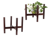 Bamboo Plant Stand Flower Pot Holder Potted Stand Indoor Display Rack Room DecorM V1294-YM0901-3111200257312