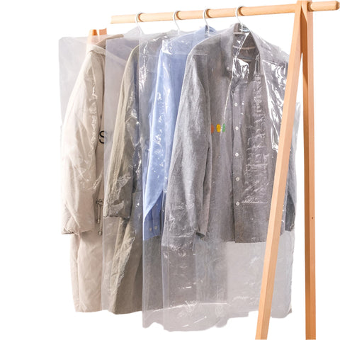 100 Disposable Dust Bags - 60X120Cm - Thick Pe Material - Transparent PRL-014980260DBT_NZ