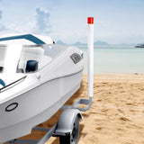 Boat Guide, 1.57M with LED Light Guide Poles, 2PCS Rustproof Galvanized Steel V952-CTCDGDLX60YC6XY06V0