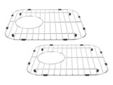 Kitchen Sink Grid for Single Bowl Sinks Stainless Steel Sink Bottom Protector Rack with 2 Strainers V1294-YM0901-3118250161911