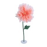Large Artificial Flower Iron PVC Organza Faux Peony Flower Decoration Wedding Arrangements for Party V1294-YM0901-3115240037511