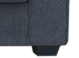 23 Seater Sofa Set Polyester Charcoal Fabric Multilayer Two Pillows Individual Pocket Spring V43-SET-MLN-3S-2S-CH
