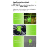 Outdoor Shower Kit Camping Shower Pump Full Screen Digital Display 7800mah Upgraded Low Noice V1308-DSZKI-1087