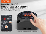 Dual Battery Isolator Kit, 140Amp, Manual and Auto Modes VSR Voltage Sensitive Relay with LCD V952-FDCDJDQTJ1000SUV7V9