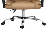 Artiss Executive Office Chair Leather Recliner Espresso OCHAIR-G-1051-BR