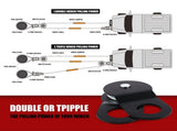 X-BULL 4WD Recovery Kit Snatch Strap / Recovery Tracks Gen3.0/ Mounting pins V211-AUEB-XBRK011XBRT016