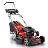 Baumr-AG Lawn Mower 18 220cc Petrol Self-Propelled Push Lawnmower 4-Stroke V219-MOWSFPBMRA183