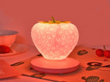 Strawberry Night Silicone Strawberry LED Lamp with USB Powered, Color Changing Small Night V1189-WXFWAL-20260319-00902