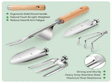 Complete Garden Tool Set with Tote Bag-Green V1107-119-33814