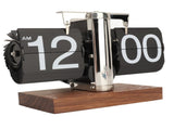 Digital Flip Down Clock Retro Automatic Turning Battery Operated Mechanical Clock for Home Room V1294-YM0710-3115230113213