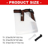 Tear Proof Poultry Coops Cover Waterproof Thermal Insulation Winter Protections For Ducks Rabbits V1192-AZ-W-23318