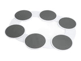 Rotating Food Trays with Tracks Portable Meal Tray Turntable Organizer for Dining Table Gathering V1294-YM0901-3118240258811