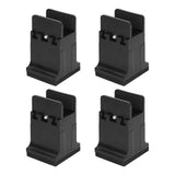 4pcs Adjustable Furniture Risers with Screw Clamp Rubber Bed Couch Risers for Heavy Duty Furniture V1294-YM0626-3117220279313