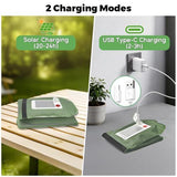 Inflatable Solar Camping Lantern, 23.6in LED Camping Light Tube USB Rechargeable Tent Light, V1107-132-83551