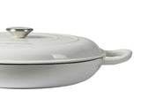TOQUE 3.5L Enamel Dutch Oven Pan in White Colour KT0181-3.5L-WH_NZ
