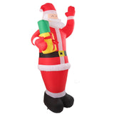 Inflatable Christmas Old Man Model with Gift Bag in Hand LED Growing Inflatable Christmas Man for V1294-YM3115220106913-0421