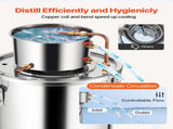 Moonshine Still 5 Gal Water Alcohol Distiller Brewing Kit Stainless Steel V952-DLNTZLQYS5JLEEWT9V0