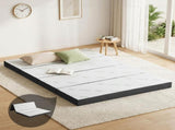 Giselle Foldable Mattress Folding Foam Mattresses Bamboo Double FOAM-MFM-RAFA-BAM-BK-D