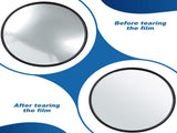1Pcs Convex Mirror Acrylic Safety Security Traffic Corner Mirrors Adjustable Wide Angle View with V1192-AZ-W-0057