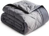 Weighted Blanket , Heavy Blanket Washable for Adult with Premium Glass Beads-Grey V1258-DP02-C-1260