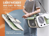 Cat and Dog Transport Bag - Travel Basket - Foldable Cat Transport Box - Cat Bag - Pet Carrier Bag V1188-MS101-03062-1
