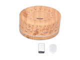 700ml Humidifier Wood Grain Remote Control Aroma Diffuser Bluetooth Speaker with Night Light for V1294-YM0901-3113210107613