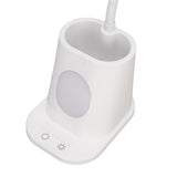 LED Table Lamp USB Rechargeable 3 Color Temperatures Touch Control Desk Lamp with Pen Holder for V1294-YM0901-3119250034711