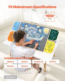 VEVOR 1500 Piece Puzzle Board with Drawer Cover Portable Wooden Jigsaw 86x63cm V952-ZMPTB1500JXWTNGBL001V0