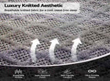 Giselle King Mattress 26cm Firm Pocket Spring Dual Edge Support Dark Grey MATTRESS-E-CARBON-26-K