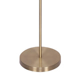 Sarantino 3-Light Gold Metal Floor Lamp with Glass Shades LMP-MLM-50320