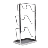 Countertop Pot Lid Holder Stainless Steel Cutting Board Organizer Pot Pan Lids Rack for Kitchen 3 V1294-YM0901-3118250191312