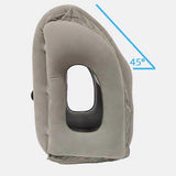 PVC Inflatable Travel Pillow - Lightweight Neck Cushion for Plane,Bus,Car,or Nap V1263-JX-3717