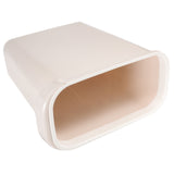 Worgeous White Plastic Trash Can for Home Use Made of Material Great for Small Spaces 13 x 8 0 V1189-LWWAL-20260327-03444