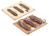 Prewired Pickguard SSS 3 Single Coil Pickups Adjustable Loaded Electric Guitar Pickguard for Guitar V1369-AZ3-W-13957