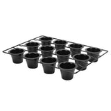 12 Cup Muffin Pan Carbon Steel Cupcake Baking Pan Anti Stick Cupcake Tin for Home Kitchen V1294-YM0901-3118260024111
