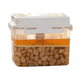 5L Press-Type Pickle Jar Food-Grade Plastic Sealed Container for Vegetable Storage with Transparent V1192-AZ-W-24554