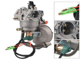 LPG CNG Generator Dual Fuel Carburetor Fit for GX390 188F Manual Choke Accessories 4.55.5KW V1294-YM0901-3111200134211