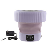 Foldable Washing Machine 10L Portable Strong Stain Removal Drainage Hole Design Three Timing Modes V1294-YM0901-3113230349612
