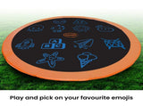 Kahuna Pro 14 ft Trampoline with Mat, Reversible Pad, Basketball Set TRA-KEM-14-OB-BB